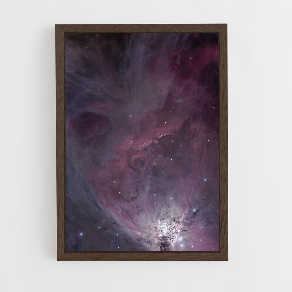 Poster magnifique nébuleuse d'Orion – affiche Nébuleuses (vue 5)